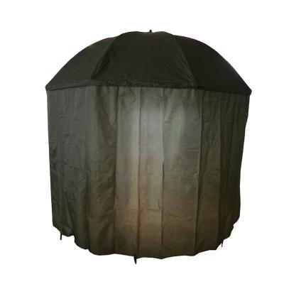 China Monofilament 2.5 Meter Fishing Umbrella Shelter With Half Side Wall TSU02 for sale