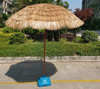 China PALM LEAF UMBRELLA /THATCH PONGEE UMBRELLA/VEGETABLE PLANKTON UMBRELLA for sale