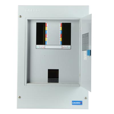 China Custom Sheet Steel Phase 3 4WAYS | 42WAYS electrical power board distribution box din rail for sale