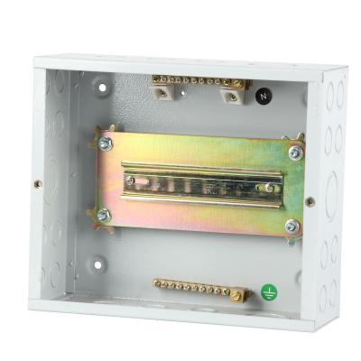 China Steel Type Distribution Box Wall Mount Electrical Box Panel Rail Din Rail Panel Steel IP54 Level for sale