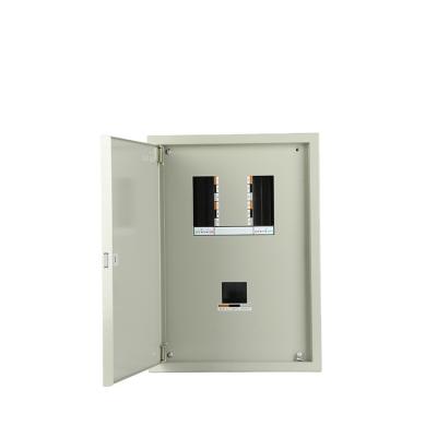 China Sheet Steel Low Voltage Metal Electrical Distribution Box / Rail Three Phase Type for sale