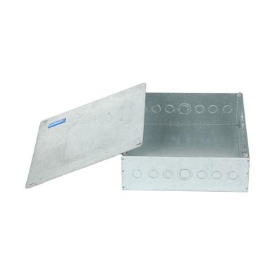 China Galvanized Sheet Customized Metal Junction Boxes Of Different Sizes for sale