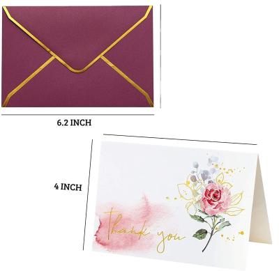 China Saler Thank You Cards Custom With Logo Customized Colored Paper, High Quality Custom Paper Cards, Blessing Business Cards for sale