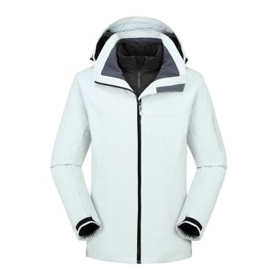 China Waterproof 100% Polyester 150d Oxford Fabric And Transparent Film And Tpu Coating Fleece Waterproof Plus Size Winter Unisex Jackets for sale