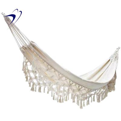 China Contemporary Custom Logo OEM / ODM Outdoor Cotton Hammock Portable for sale