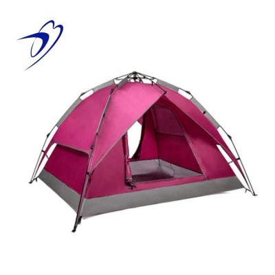 China Outdoor Travel Hiking Solar Camping Tent 4 Person Outdoor Large Waterproof Family for sale