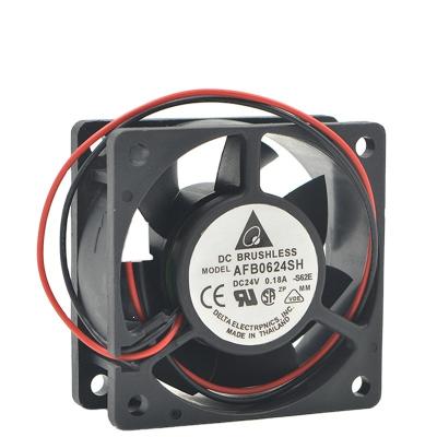 China Other Fan 24V 0.18A AFB0624SH High Inverter Air Volume Fan 6CM DC Fan 6025 for sale