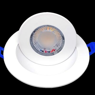 China Modern COB round ceiling recessed downlight led spotlight for sale