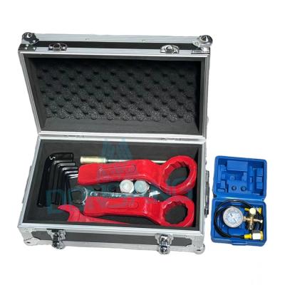 China Black Red Hydraulic Breaker Tool Box Hydraulic Breaker Parts for sale