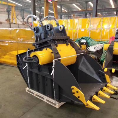 China 10-30 Ton Excavator Crusher Bucket Concrete Demolition Jaw Bucket 0.45m3 for sale