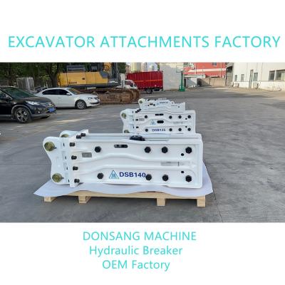 China Excavator Hydraulic Hammer Breaker 150 mm Wide Chisel Hydraulic Rock Hammer Breaker HB30G  HB20G Hot Sale for sale