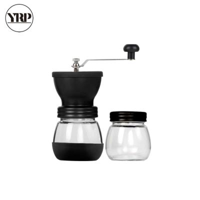 China Viable Hot Sale Glass Manual Coffee Grinder For Coffee Bean for sale