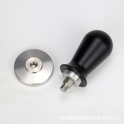 China Durable Coffee Maker Accessories Stainless Steel Coffee Powder Tamper With 51/53/58 Mm For Italian Espresso Machine for sale