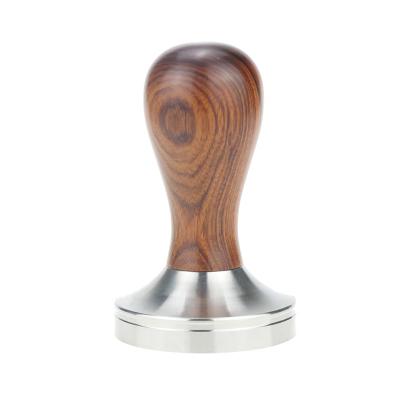 China YRP Sustainable Coffee Machines Coffee Tamper With Wooden Handle Used For Coffee Machines for sale