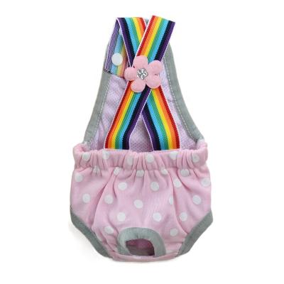 China Pretty Dogs Clothing Suspender Physiological Pants Pets Clothes Soft Pets Clothing For Dogs for sale