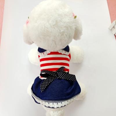 China 2021 Sustainable Beauty Pet Clothes Lovely Dogs Dress Clothes Lovely Custom New Design Pet Clothes For Dogs for sale