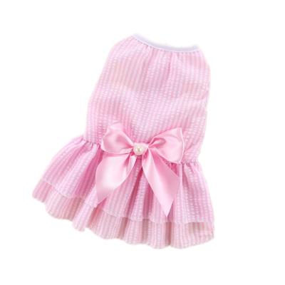 China 2021 High Quality Pet Beauty Dog Dress Lovely Viable Cute Clothes Pet Clothes Clothes For Pet for sale