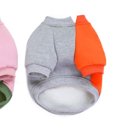 China Sustainable Cotton Polyester Folded Material Pet Clothes Comfortable Dogs Clothes For Cute Small Pets for sale