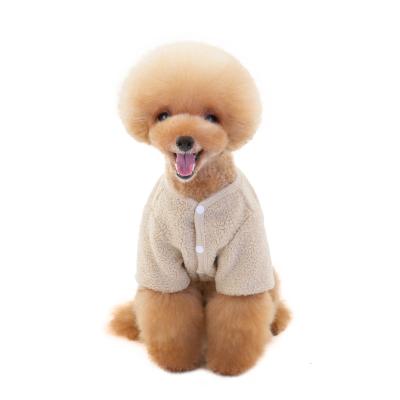 China Sustainable Penguin Fleece Pet Clothes Teddy Double Layer Dogs Clothes Warm Jacket Clothes Foe Pet for sale