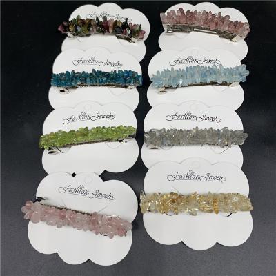 China Europe Nice Quality Crystal Chips Break Binding Hair Bins Healing Stones Crystal Craft for sale