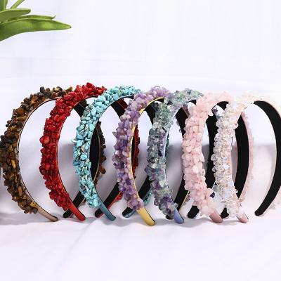 China Europe Crystal Chips Hair Clasp For Girl Gifts Craft Healing Crystal Stones for sale