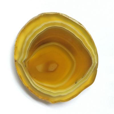 China Natural Carpet Agate Slices Coaster From Europe for sale