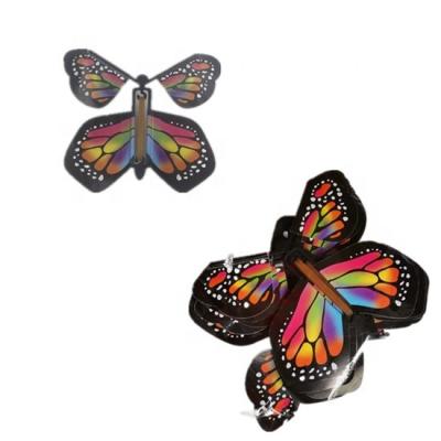 China Magic Fairy Flying Butterfly Wind Gift Wedding Birthday Wedding Surprise Decoration In The Book for sale