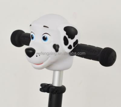 China Funny Scooter Vinyl Kids Scooter Accessory Animal Head Vinyl Dog Head Animal Head for sale