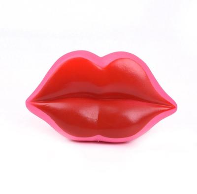 China Vinyl Squeaky Toy Stress Vinyl Plastic Toy Lovely Play Rabbit Red Lip Shape for sale