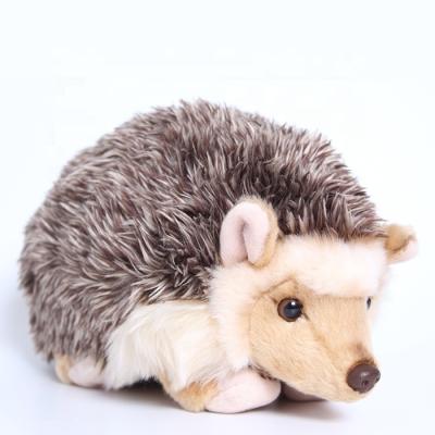 China Cute Plush Simulation Stuffed Animal Hedgehog Doll Stuffed Animal Toys Custom Made for sale