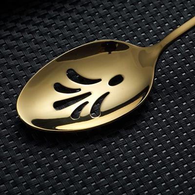 China Viable Luxury Wedding Gold Knives and Spoon Fork Set Gold Cutlery Stainless Steel Cutlery Set Stainless Steel Flatware Set for sale