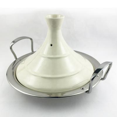 China Viable Wholesale High Quality Large Moroccan Tagine Ceramic Aluminum Tagine Induction for sale