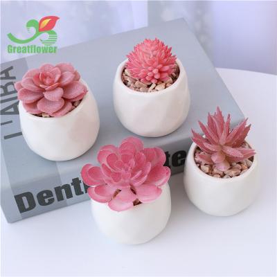 China Modern 2022 Factory wholesale green plant pot simulation flower home decoration accessories for sale