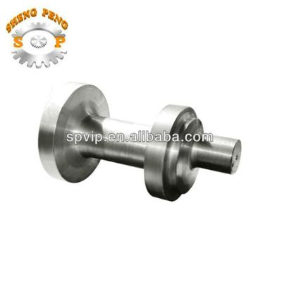 China Building Material Stores Process Steel Machinery Forged Flanges Shaft for sale