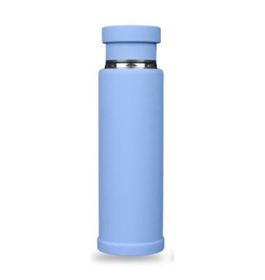 China Sustainable Double Wall Colored Stainless Steel Vacuum Thermos Bottle for sale