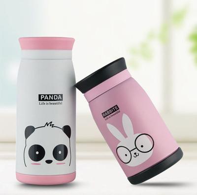 China Sustainable 350ml Christmas Kids Stainless Steel Travel Insulated Thermos Flask for sale