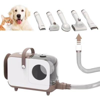 China Hot Selling Cat Pet Hair Grooming Kit Household Dog Vacuum Cleaner for sale