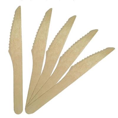 China Disposable Cheap Disposable Wooden Cutlery Birch Wood Cutlery for sale