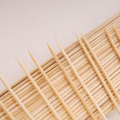 China Easily Cleaned Skewer BBQ Sticks Eco-Friendly Bamboo With Custom Logo 12 Inch Outdoor BBQ Hawk Tools >12 Per Kit 300,000pcs Uncoated for sale