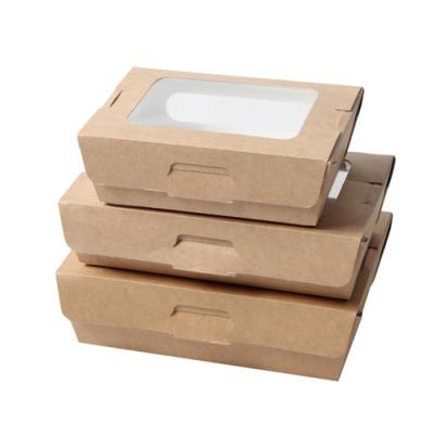 China Disposable Environmental Dish 8inch Deep 38g Wooden Color Rice Paper Wrapping Disposable Disposable Dishes Packing Box Snack New And Dishes Food Container for sale