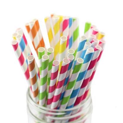 China Disposable Biodegradable Drinking Paper Straws for sale