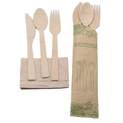 China For Anzhu 2021 ECO Modern Food + Wooden PE Bag Food Holder Bamboo Cutlery /customized Logo Disposable Customized Exporting Carton for sale