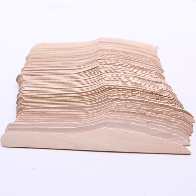 China For Food Factory Support Customized Design Disposable Wooden Cutlery Set for sale