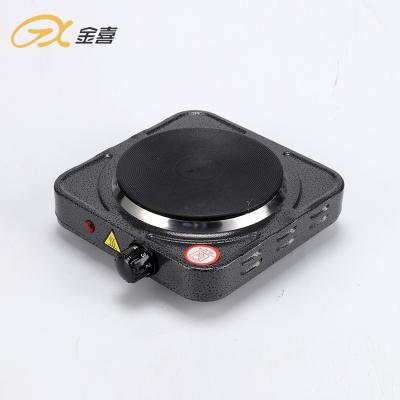 China 2022 1000w Hot Selling Outdoor Hot Plate Semi Automatic Single Burner Stove For Family Cook for sale