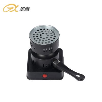 China 220V 500W Durable Black Temperature Control Shisha Electric Hookah Charcoal Burner With Handle for sale