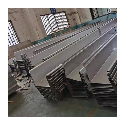 China Best Selling Industrial Gutters Machinery Rain Gutter Stainless Steel Gutter for sale