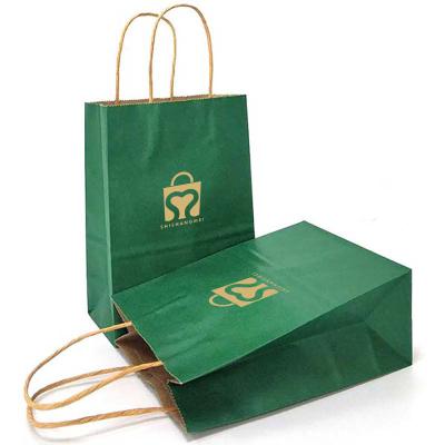 China Wholesale 120grams Recyclable Cheap Price Paper White Print Tote Your Own Logo Shopping Bags for sale