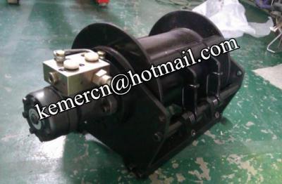 China mobile crane hydraulic winch truck crane hydraulic winch wireline winch for sale