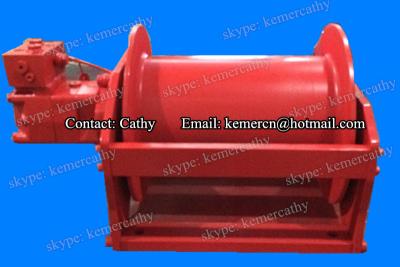 China crane hydraulic winch compact winch for sale