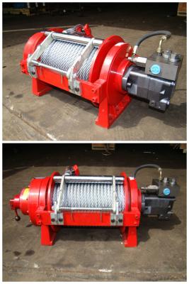 China recovery hydraulic winch pulling winch truck winch (planetary type) for sale